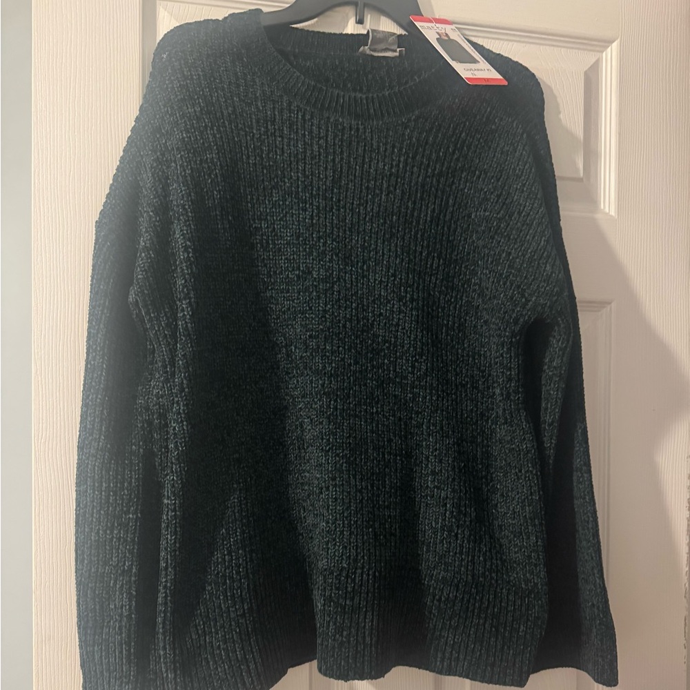 Matty M Dark Green Sweater